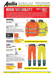 ABBIGLIAMENTO ALTA VISIBILITA COFRA WORKWEAR 290